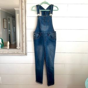 D. jeans Denim Overalls Size Smalls